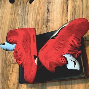 Nike Air Jordan 5 Retro “Red Suede”